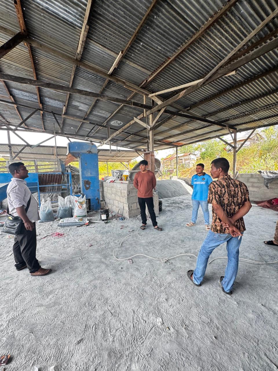 Kunjungan Ke Pabrik Produksi Pupuk
