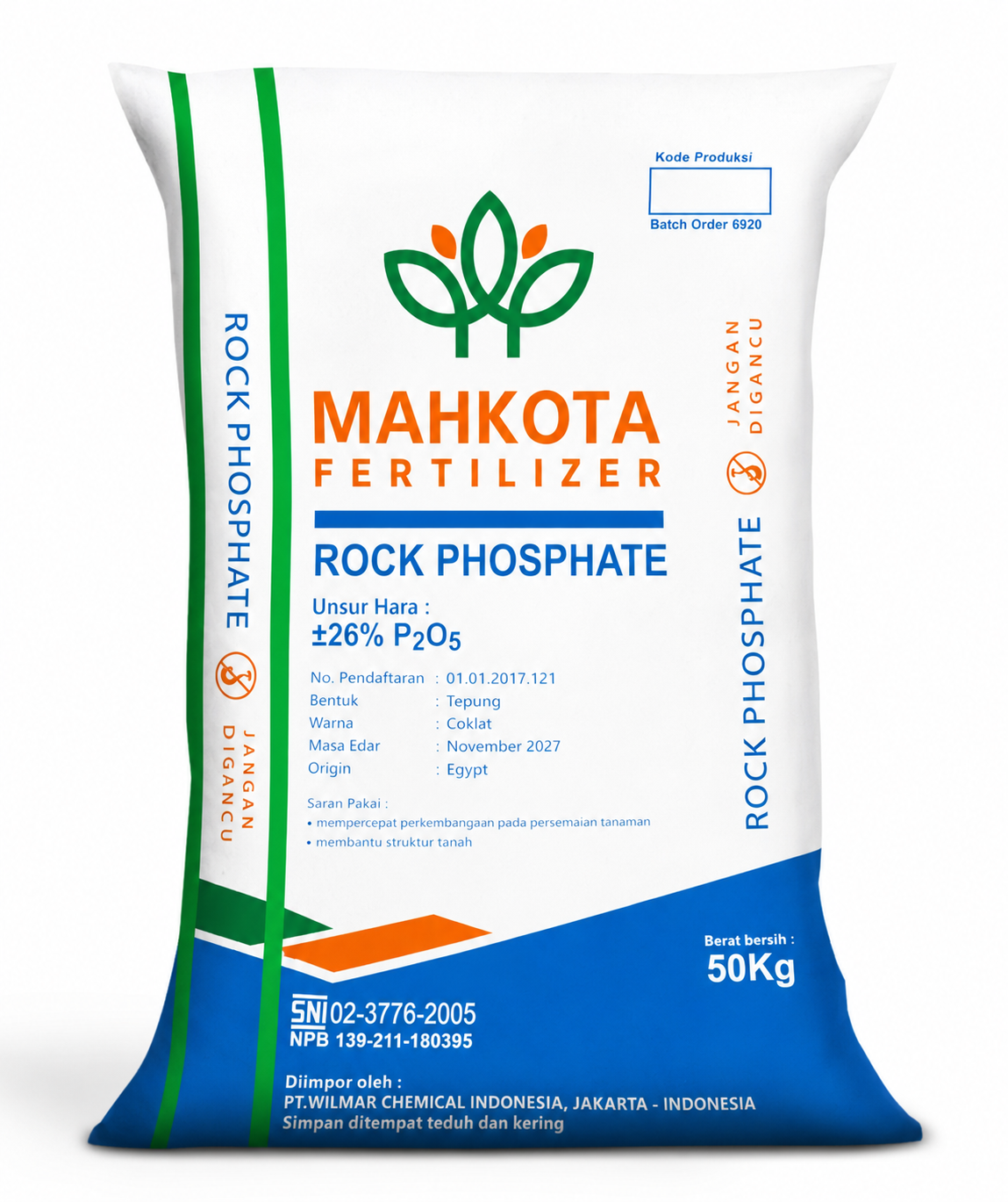 RP Mahkota 50kg - Egypt